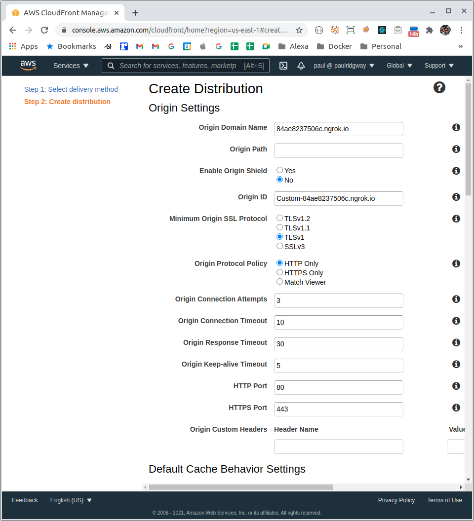 An ngrok custom domain, for free (powered by AWS)