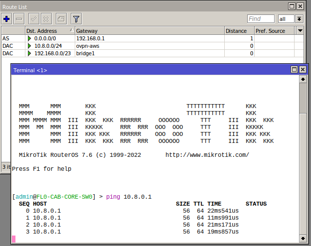 Creating Virtual Static IP with Mikrotik, CHR and AWS