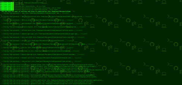 Hub Clone Tool - Clone all your GitHub Repositories with one command
